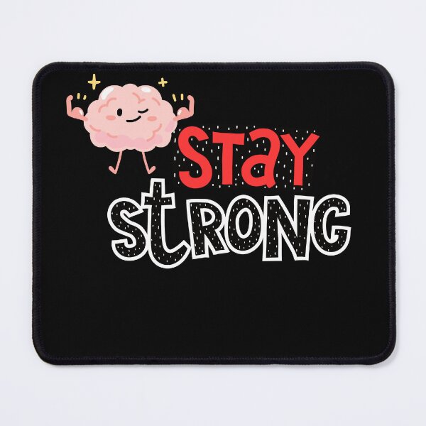 Item preview, Stay Strong, Brain designed and sold by Funky  Fibers.