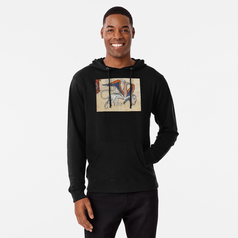 Vista previa del artículo con la obra «Sudadera ligera con capucha», diseñado y vendido por VintageManiac.