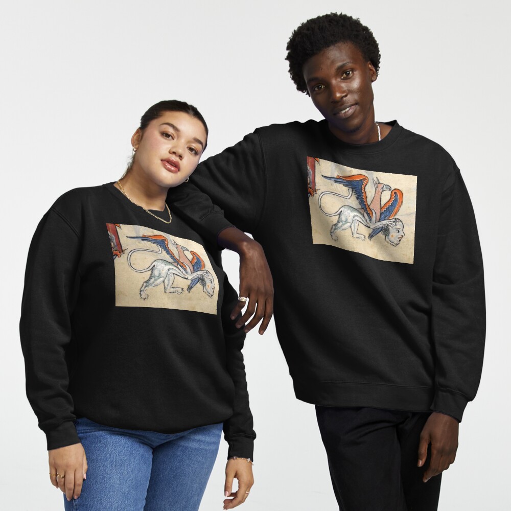 Vista previa del artículo con la obra «Sudadera sin capucha», diseñado y vendido por VintageManiac.