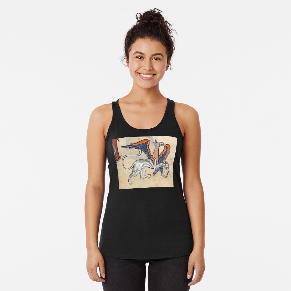 Vista previa del artículo con la obra «Camiseta con espalda nadadora», diseñado y vendido por VintageManiac.