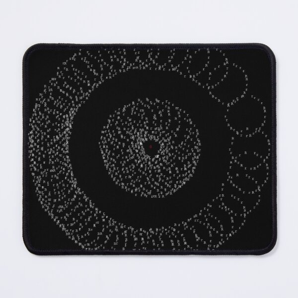 Item preview, Hypnotic GRR Letters (white/black) designed and sold by D-Vogt-Grafik.