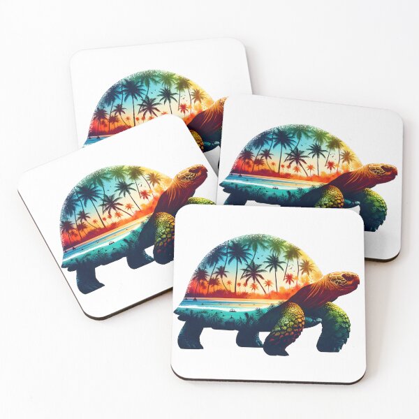 Item preview, Tortoise, Turtle, Beach, Ocean, Cute Turtle designed and sold by TrueArtVibes.