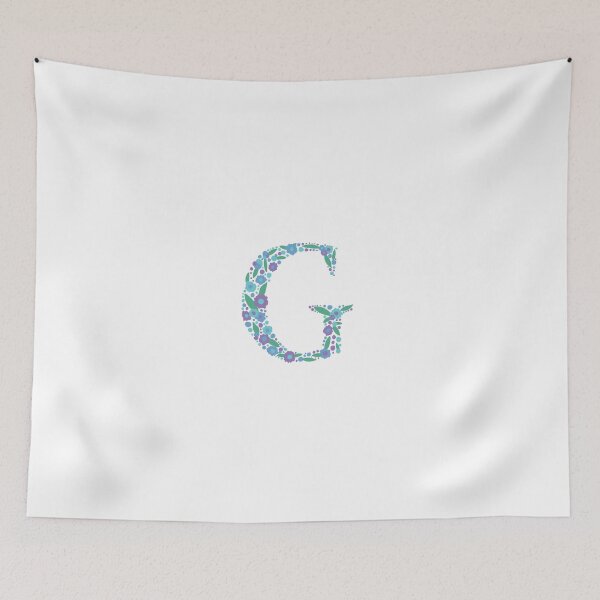 Item preview, Floral Letter G designed and sold by FoxandCrow.