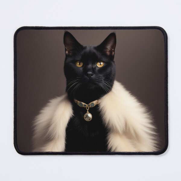 Item preview, Anthropomorphic Cat Collection - Domestic Shorthair #38 Black Cat designed and sold by elektronen.