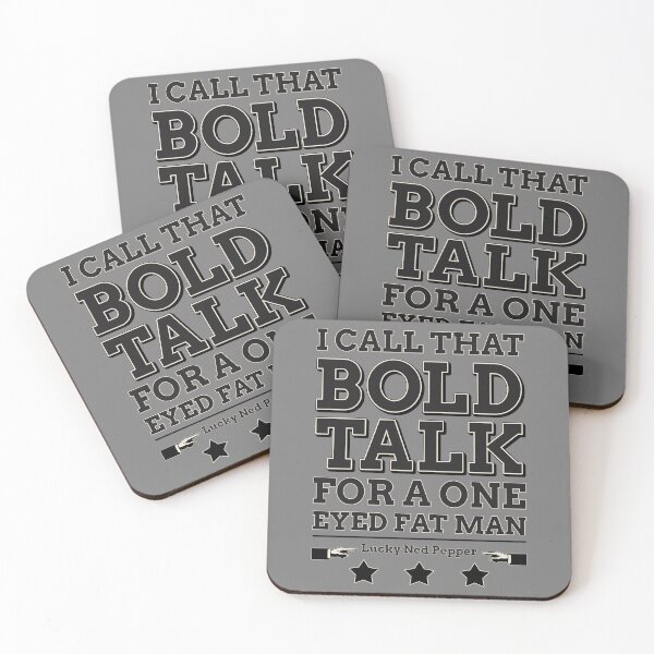 Item preview, Bold Talk for a One Eyed Fat Man designed and sold by robotrobotROBOT.