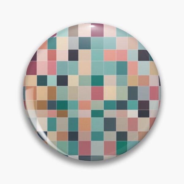 Item preview, small mosaic color block pattern lite pastel tone designed and sold by JangmiHorang.