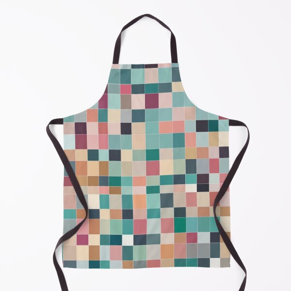 Item preview, small mosaic color block pattern lite pastel tone designed and sold by JangmiHorang.