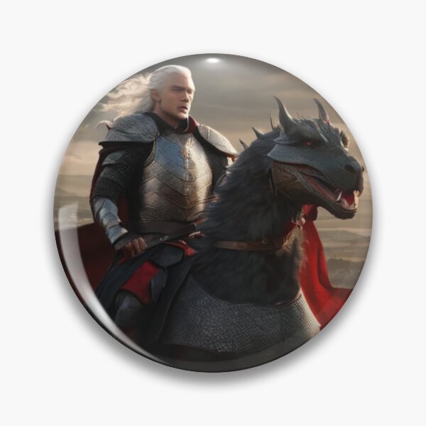 Item preview, Aemond Targaryen One-Eye & Vhagar from House Targaryen | Fire and Blood Targaryen's Saga designed and sold by GotDragons.