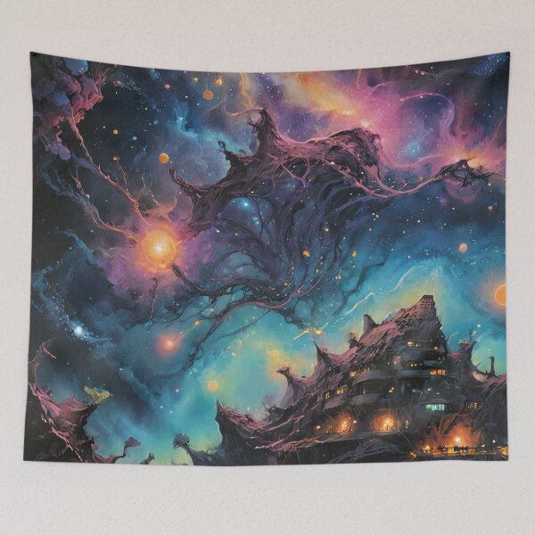 Item preview, Cosmic Odyssey: A Galactic Journey in Ink designed and sold by PanoramaPrints.