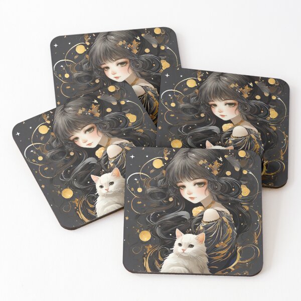 Item preview, Girl with cat  (People?No.. I prefer cats) - cat person designed and sold by OmniArtStudio.