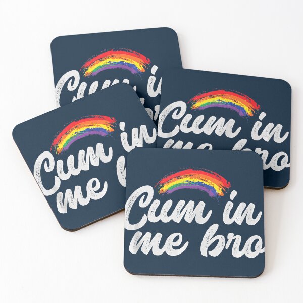 Item preview, Mens Funny Gay For Men Pride Rainbow Cum In Me Bro designed and sold by itzaebettisz.