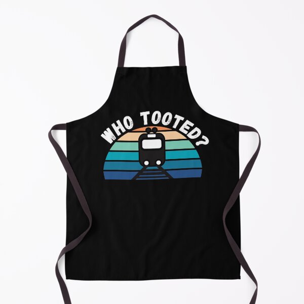 Item preview, Who Tooted Funny Sarcastic for Train Lovers designed and sold by Joanne's Art.