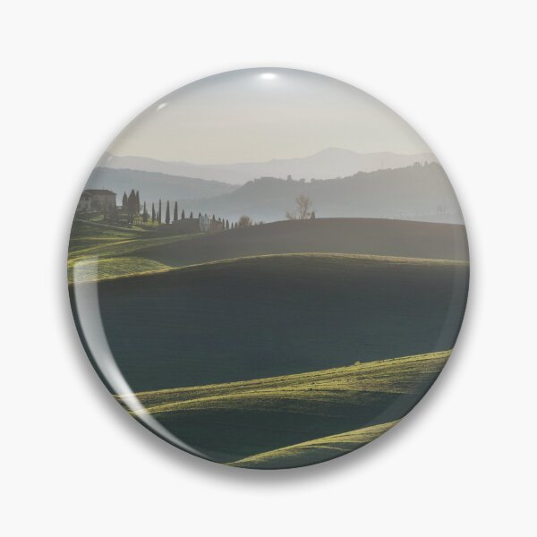 Item preview, Landscape in Tuscany with farmhouse and rolling hills  designed and sold by Stefano Orazzini.