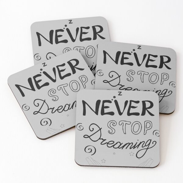 Item preview, Never Stop Dreaming designed and sold by Funky  Fibers.