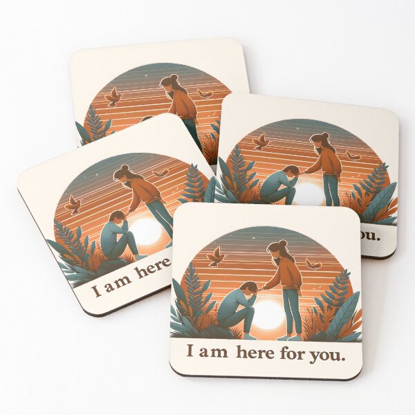 Item preview, I am here for you , Supportive , Illustrative Design designed and sold by GPrint001.