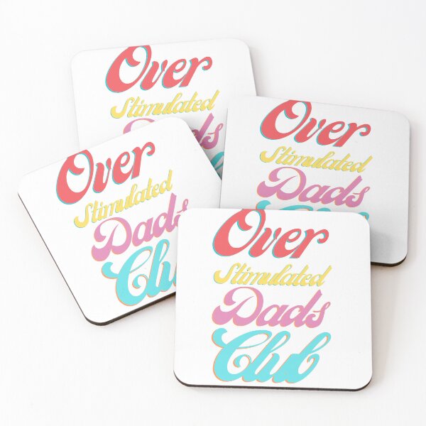 Item preview, Over Stimulated Dads Club funny design designed and sold by Modern-Tropical.