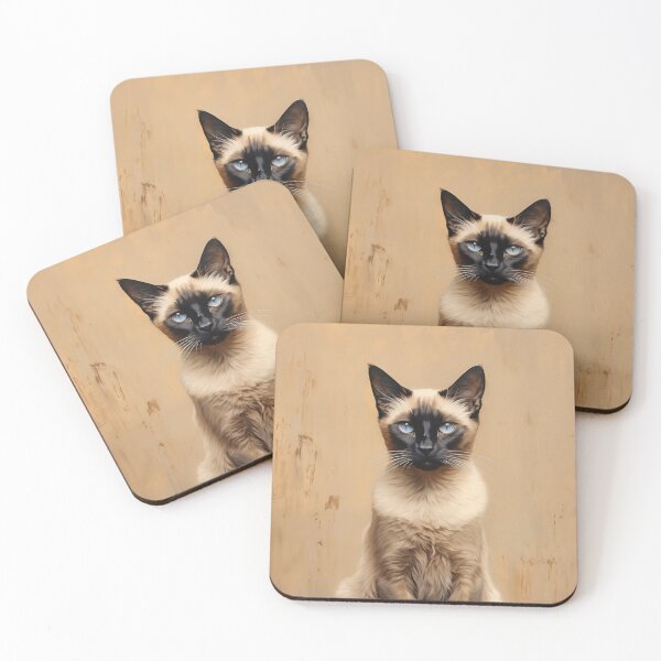 Item preview, Siamese cat designed and sold by PetsArt.