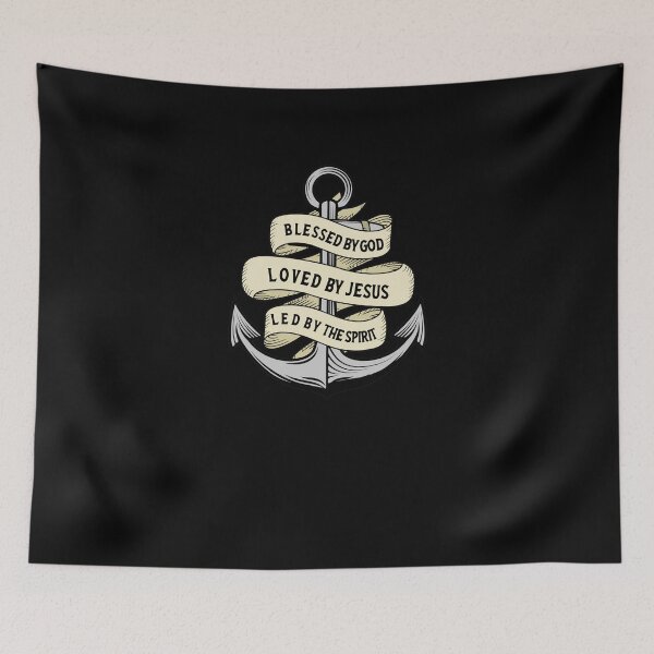 Item preview, Blessed By God - Loved By Jesus, Anchor Christian designed and sold by taaddison50.