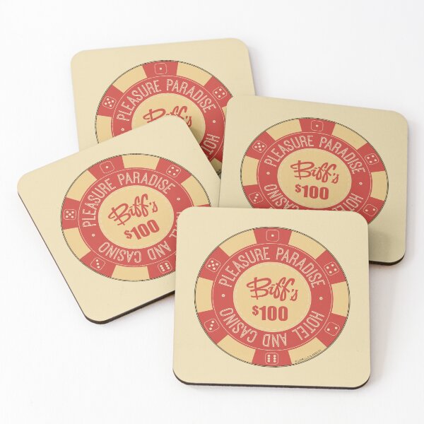 Item preview, Biff Tannen's Pleasure Paradise Poker Chip. Back To The Future Movie designed and sold by PrintStopStudio.