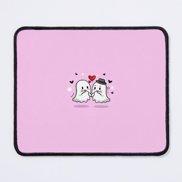 Item preview, A pair of loving ghosts on Valentines Day designed and sold by WienMerch.