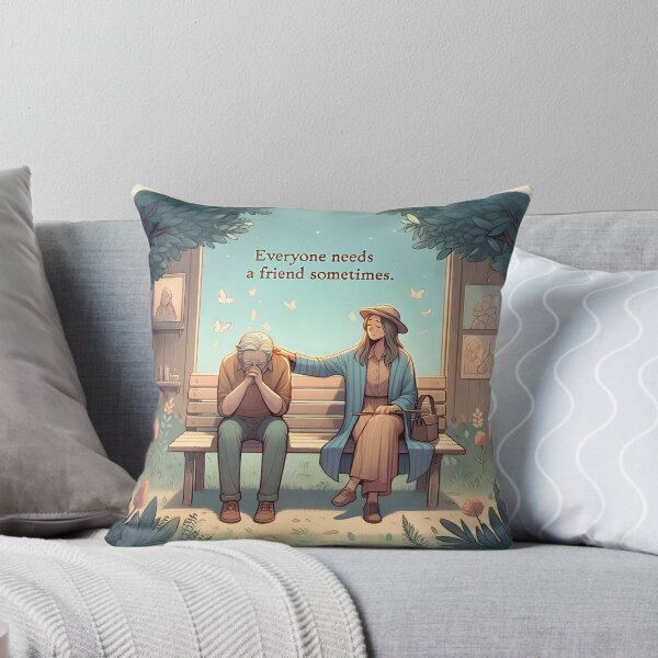 Item preview, Todo el mundo necesita un amigo a veces, Ilustración designed and sold by GPrint001.