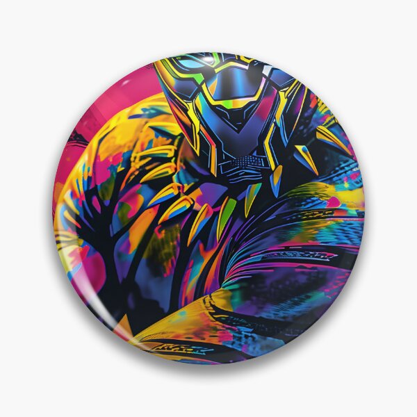 Item preview, T'Challa - Chadwick Boseman Pop Art designed and sold by purplespaceprj.