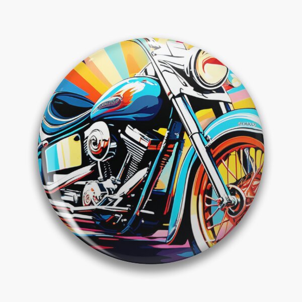 Item preview, Decoración de motocicleta pop art cruiser designed and sold by arma-design.