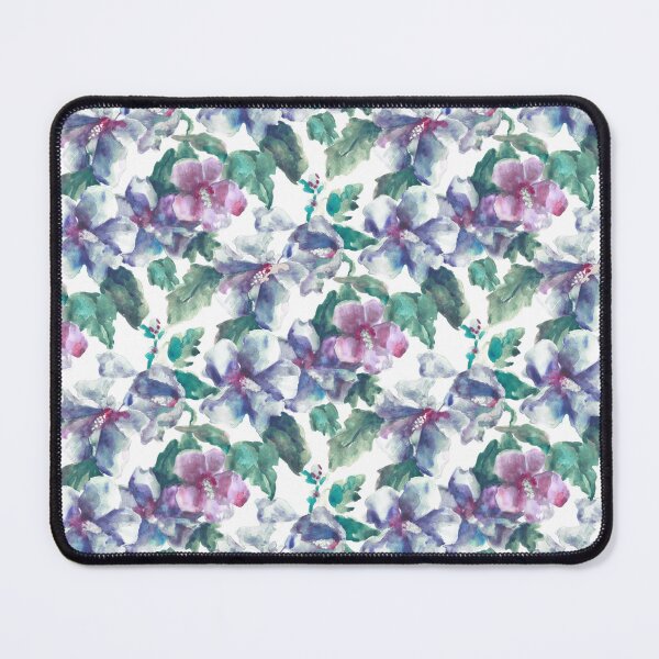 Item preview, Copy of big floral classic watercolor handmade white designed and sold by Alessandro Remo Mazzoni Remotextiles.