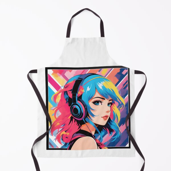 Item preview, Anime Girl Pop Art Style designed and sold by Creative.Shop.