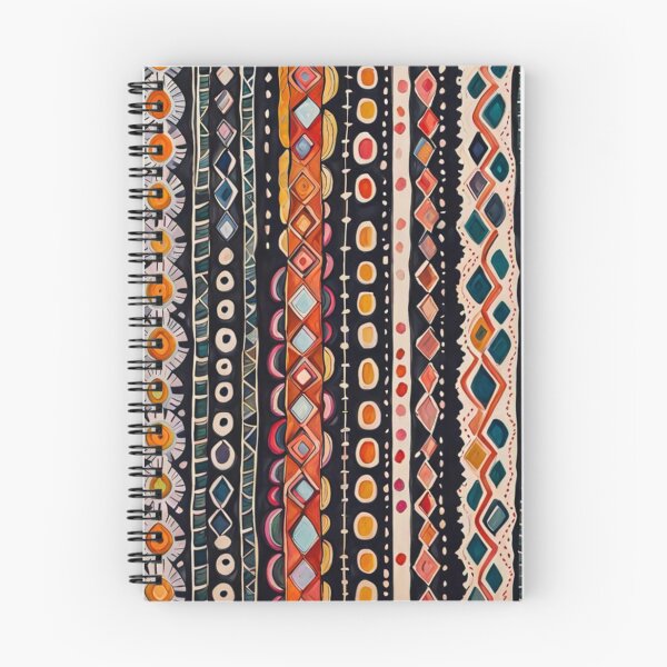 Item preview, Traditional Kilim Pattern, Ethnic Abstract Scandinavian Design in Watercolor - Tribal, Indian & Aztec Vintage Pattern - Batik designed and sold by MyArt23.