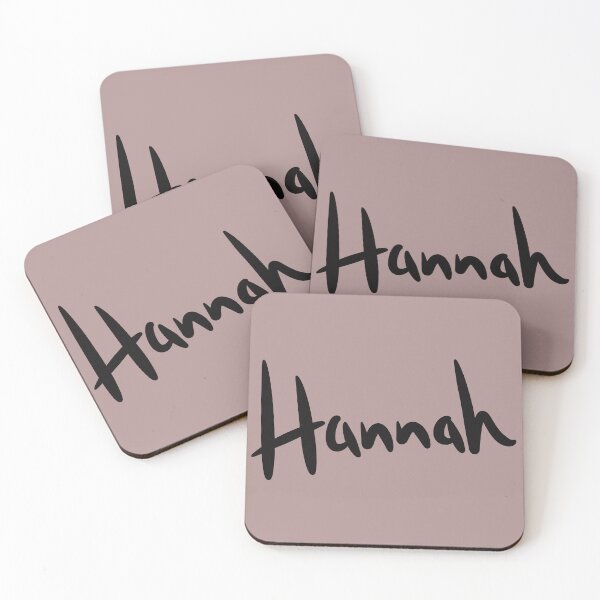 Item preview, Hannah Name Handwriting Signature  designed and sold by Karen Ekdahl.