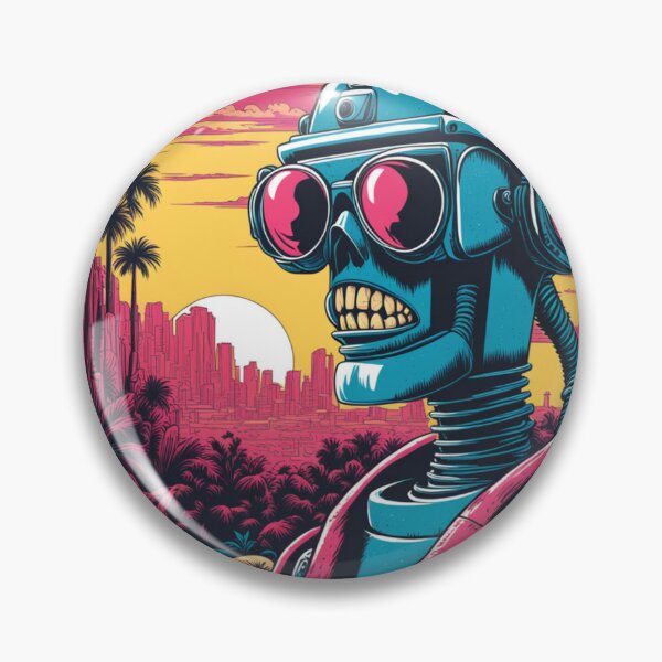 Item preview, Robot - Apocalyptic Scene  designed and sold by RobotAIArt.