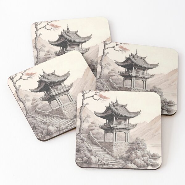Item preview, Asian gazebo designed and sold by Pixeledfox.