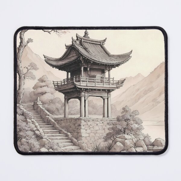 Item preview, Asian gazebo designed and sold by Pixeledfox.