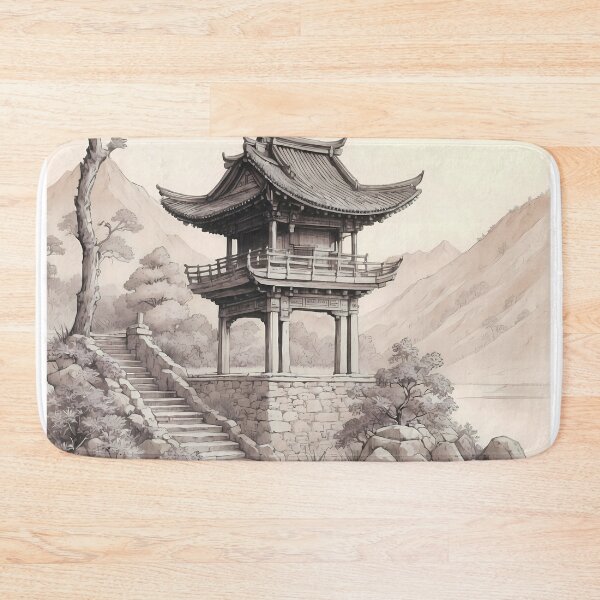 Item preview, Asian gazebo designed and sold by Pixeledfox.