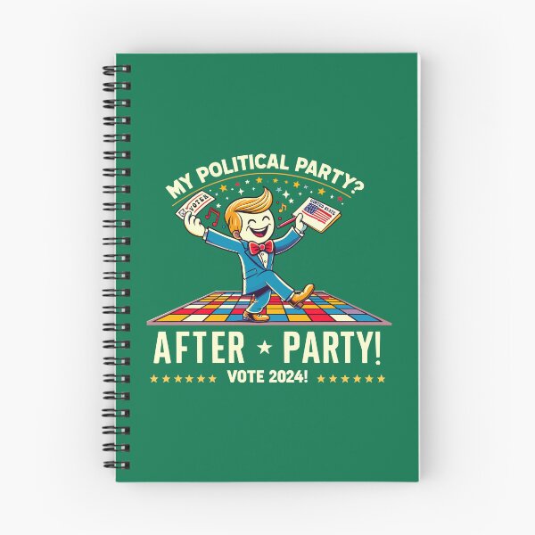 Item preview, Election Celebration Tee - 'The After-Party' 2024 Voter Shirt designed and sold by FebricFusion.