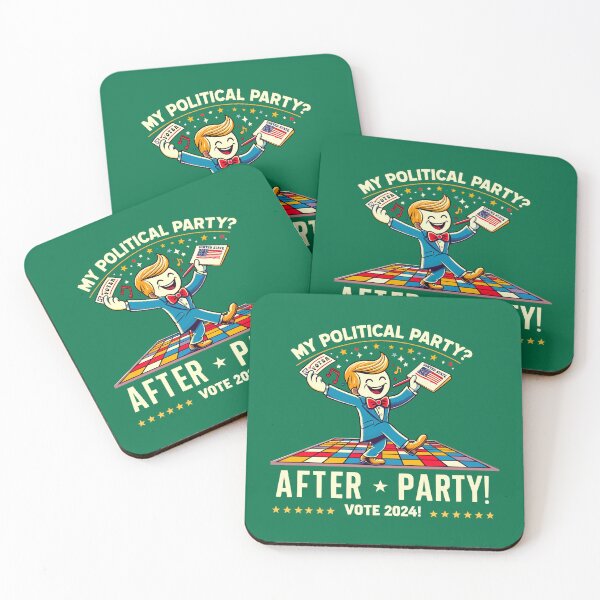 Item preview, Election Celebration Tee - 'The After-Party' 2024 Voter Shirt designed and sold by FebricFusion.