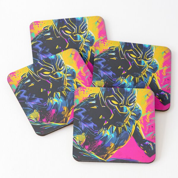 Item preview, T'Challa - Chadwick Boseman Pop Art #2 designed and sold by purplespaceprj.