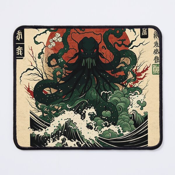 Item preview, great wave of cthulhu designed and sold by nerdyrock.