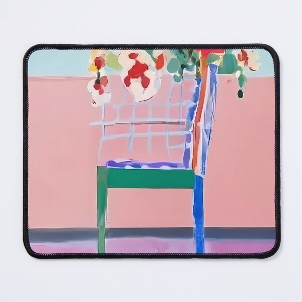 Item preview, A chair + flowers designed and sold by z-i-g-g-y.