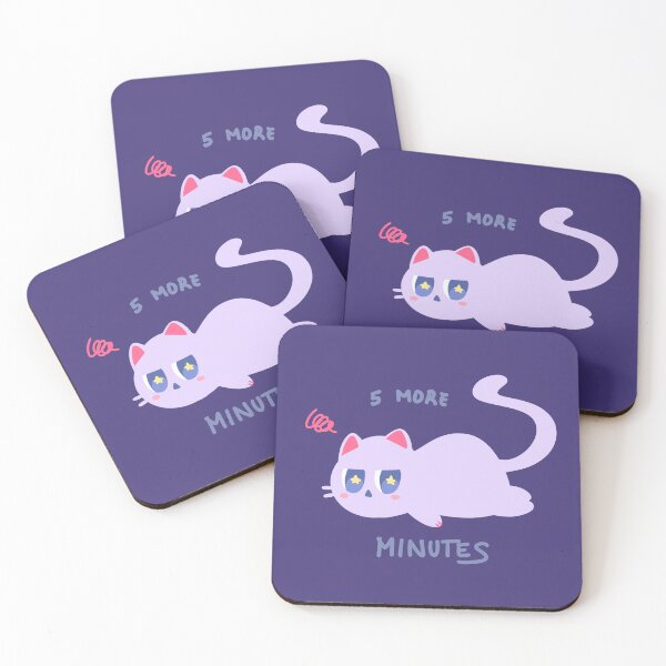 Item preview, 5 More Minutes! designed and sold by sillycattos.