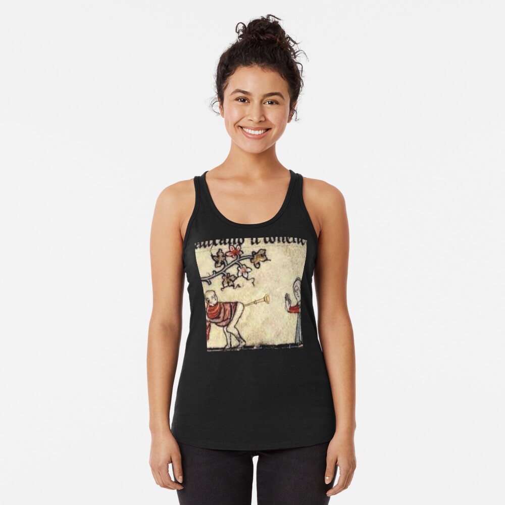 Vista previa del artículo con la obra «Camiseta con espalda nadadora», diseñado y vendido por VintageManiac.