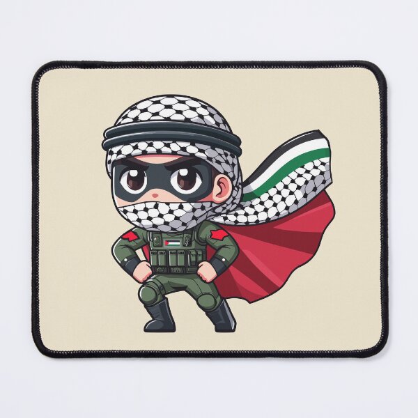 Item preview, Palestine Freedom Warrior Keffiyeh Palestine Flag designed and sold by Slice Of Seed.