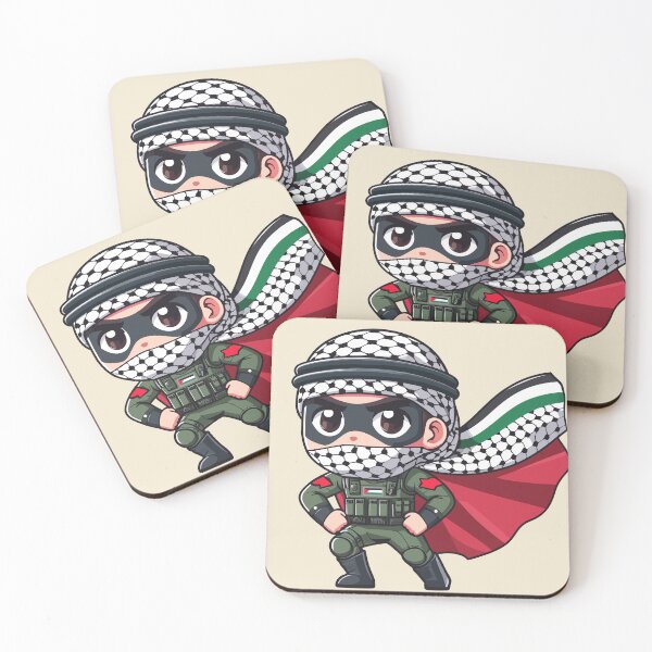 Item preview, Palestine Freedom Warrior Keffiyeh Palestine Flag designed and sold by Slice Of Seed.