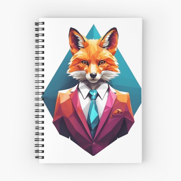 Item preview, Cool Fox - Polygon Art designed and sold by PolygonPinnacle.