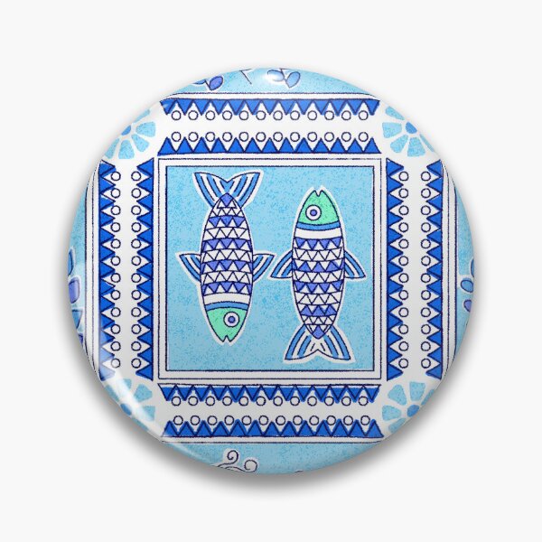 Item preview, Peekaboo - Blue designed and sold by Fabricatemyart.