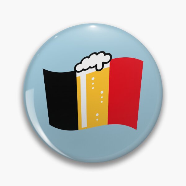 Item preview, Belgium Beer Flag (Nation Of Beer / Beerland / 4C) designed and sold by MrFaulbaum.