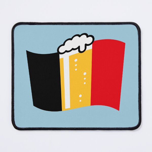 Item preview, Belgium Beer Flag (Nation Of Beer / Beerland / 4C) designed and sold by MrFaulbaum.