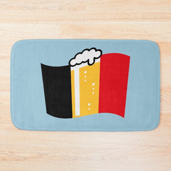 Item preview, Belgium Beer Flag (Nation Of Beer / Beerland / 4C) designed and sold by MrFaulbaum.