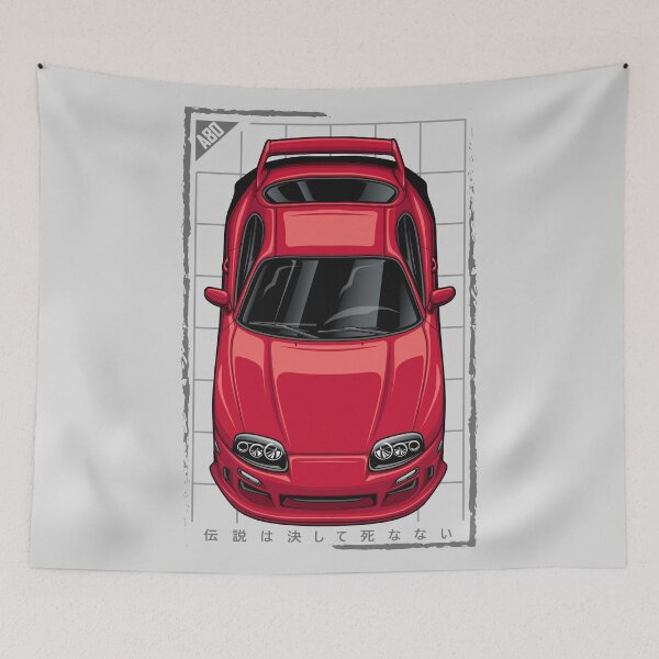 Item preview, Supra JZA80 MKIV (Renaissence Red) designed and sold by JioojiProject.